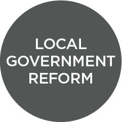 Local Government Reform policy area